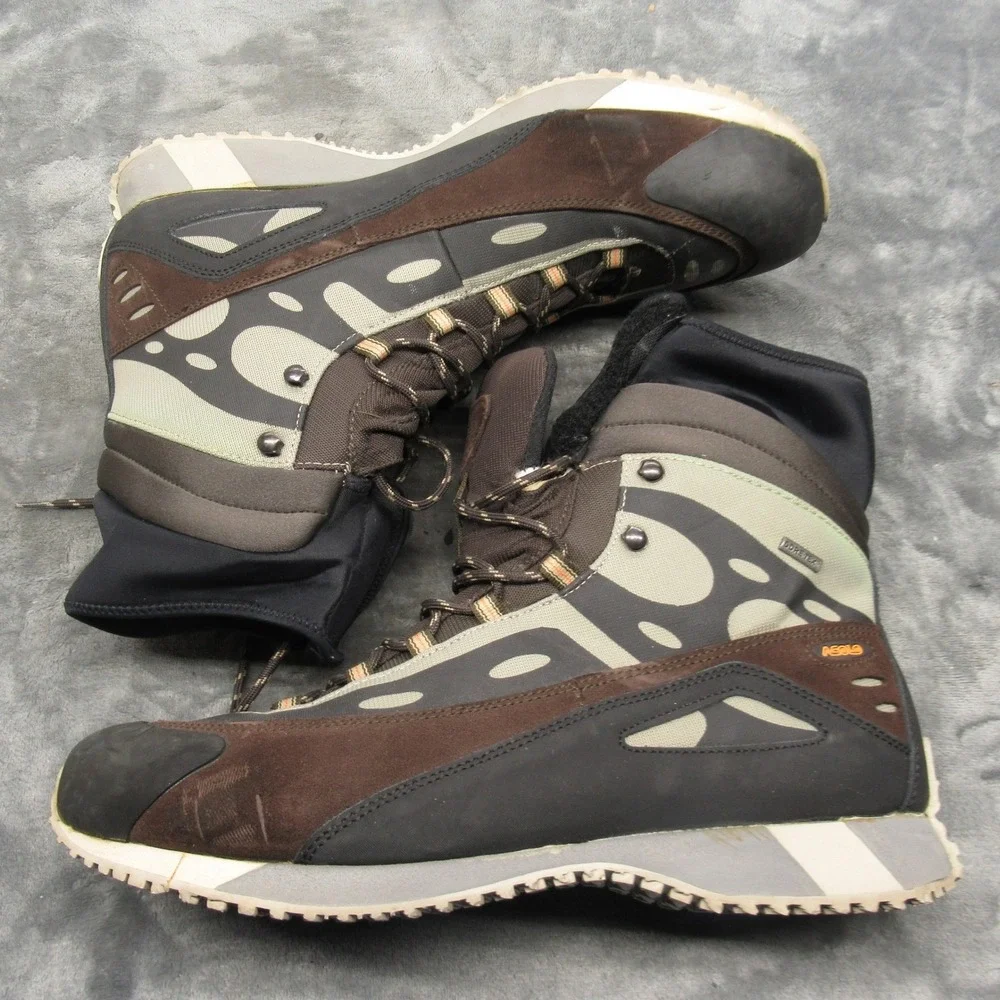 ASOLO Elysium GTX Men Boots 13.5 Brown Waterproof Gore Tex Fur Insulated Romania